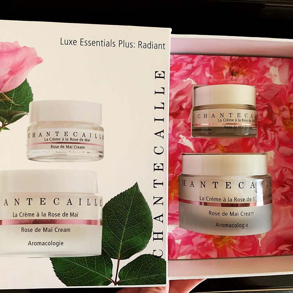 Chantecaille Rose de Mai Cream Set 15ml+50ml NIB Sealed
